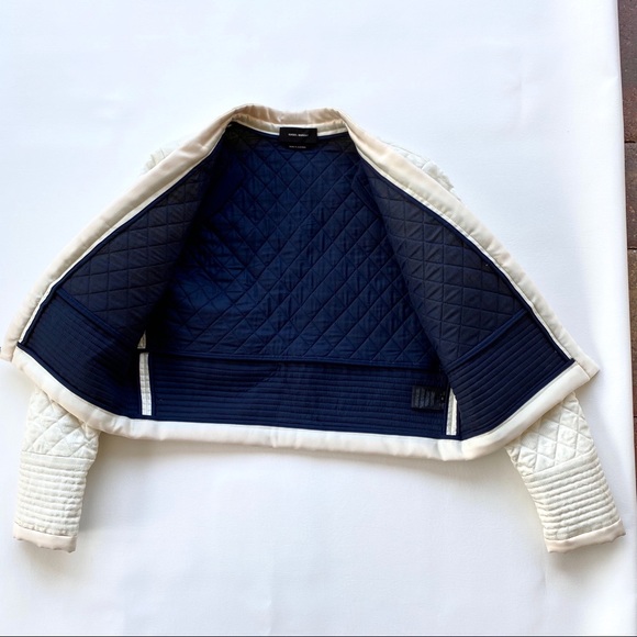 Isabel Marant Jkt | Sz: 40 (8) | Ivory - Picture 6 of 7